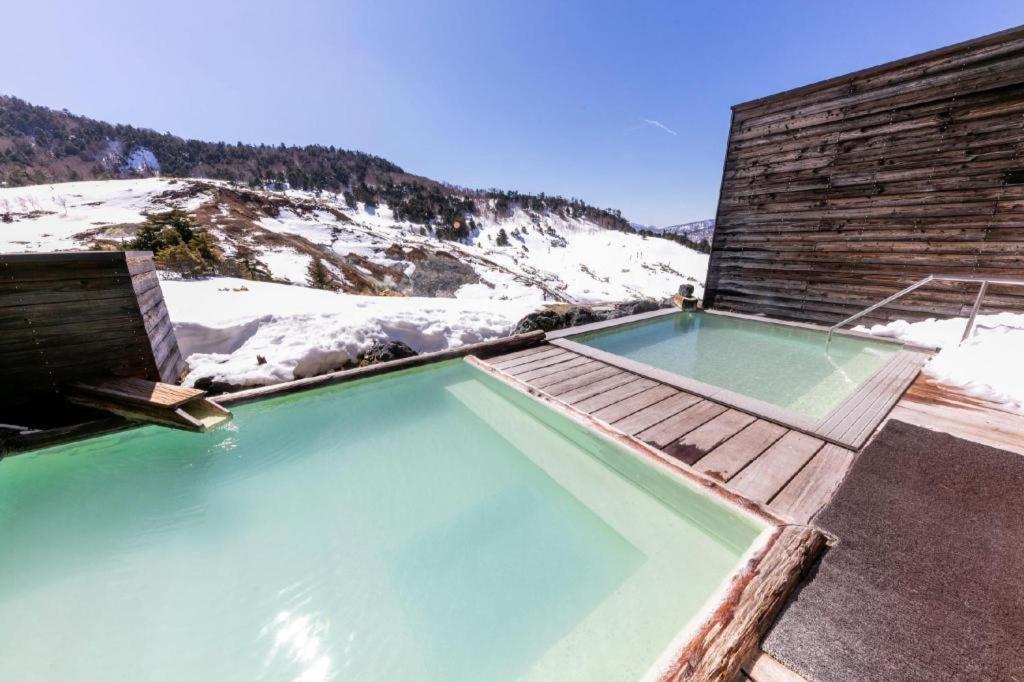 Manza Juraku All-Inclusive Hotel Tsumagoi Exterior foto