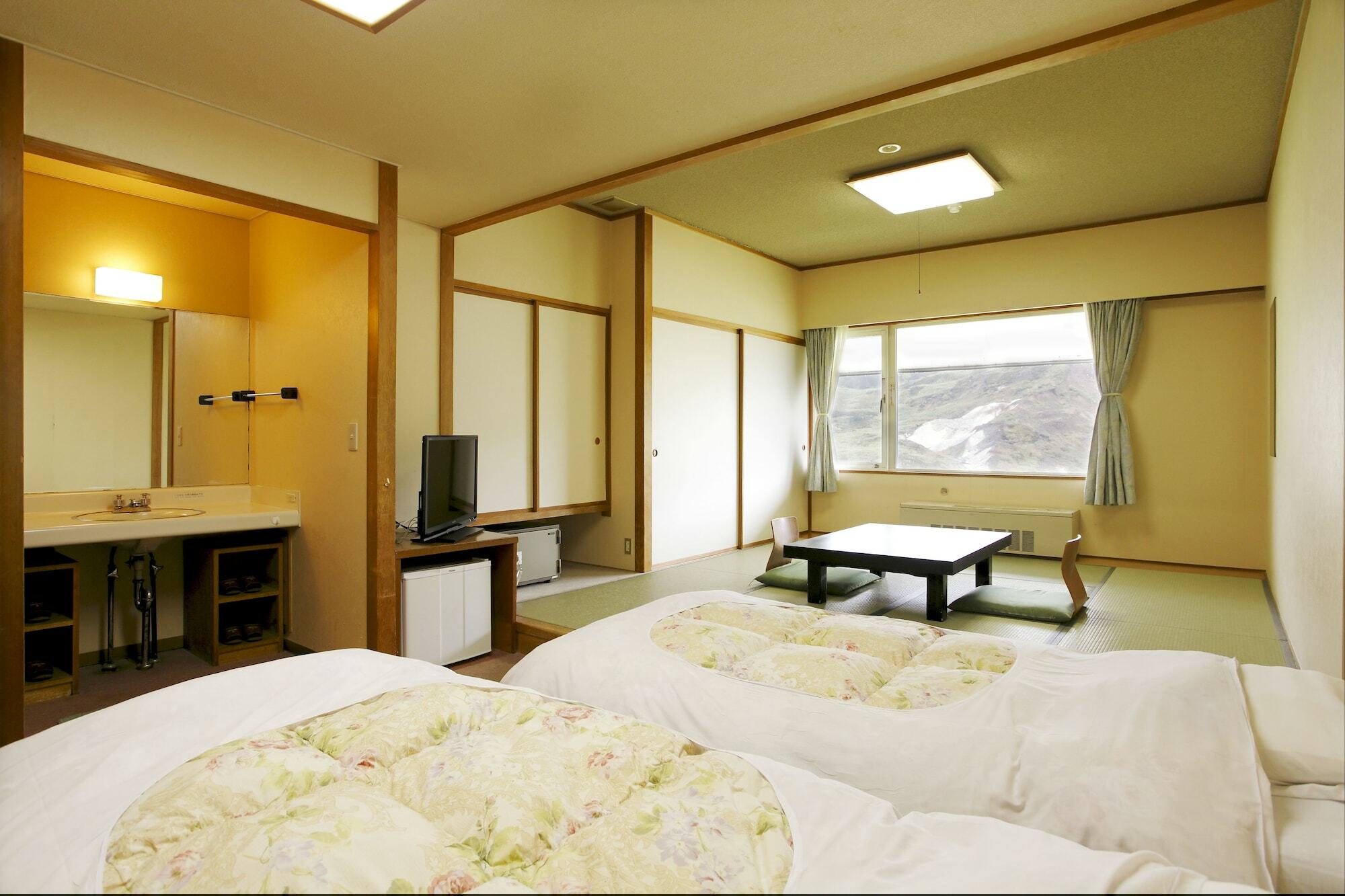 Manza Juraku All-Inclusive Hotel Tsumagoi Exterior foto